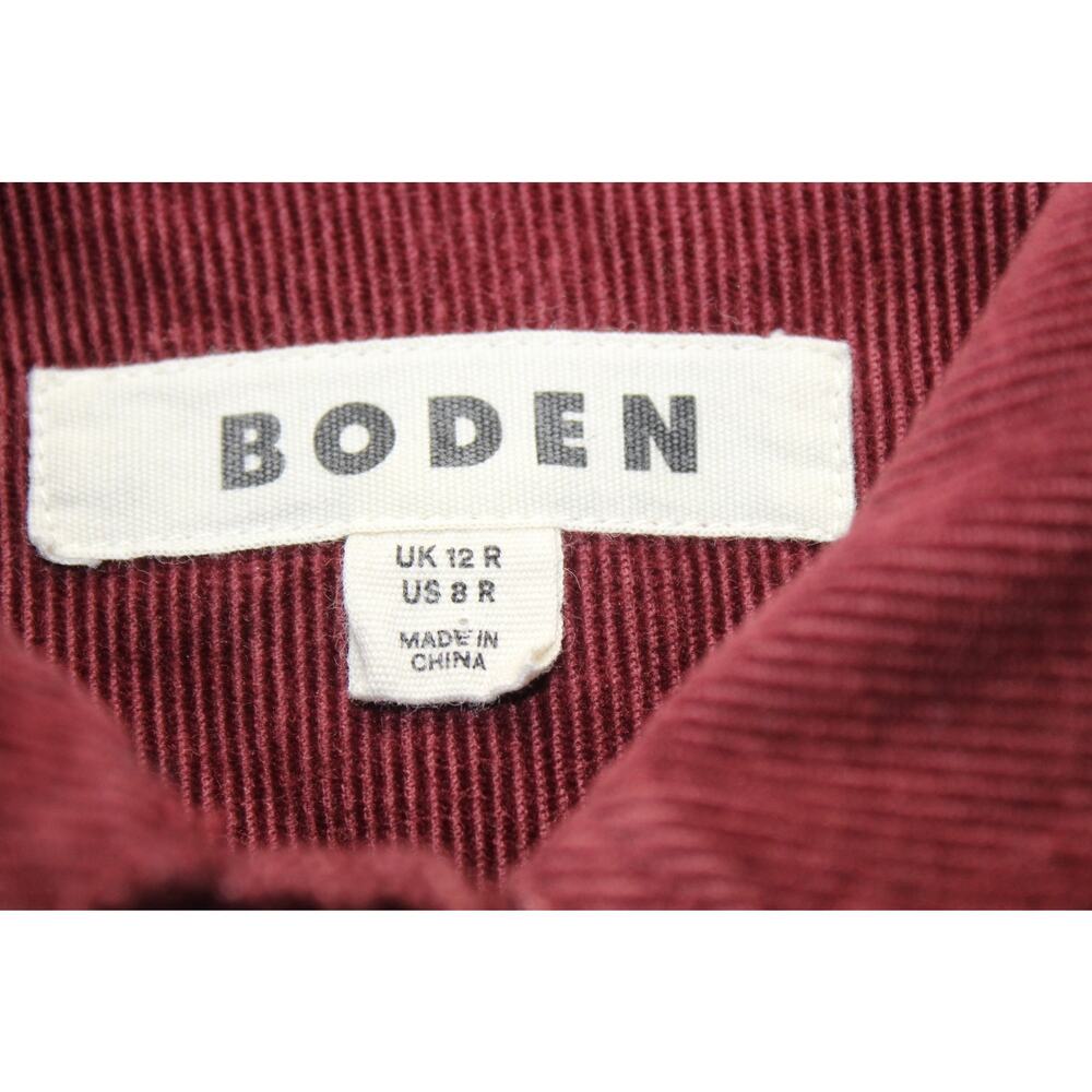 Boden Amanda Cord Short Dress Chestnut Size 8R - Picture 5 of 7